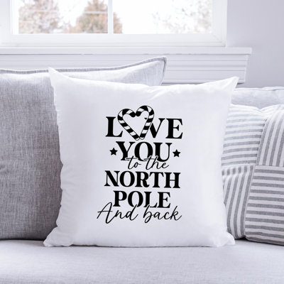Coussin en polyester Christmas_Noir-14