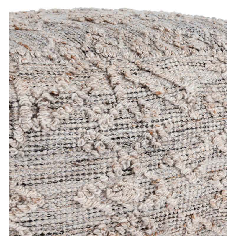 Tundra Handwoven Indoor/Outdoor Pouf