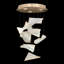 Elevate 3 - Light LED Chandelier-59722255-59783178