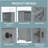 Anegada Freestanding Bathroom Cabinet,Tall Storage Cabinet with 3 Drawers and Adjustable Shelves-202687699-253751228