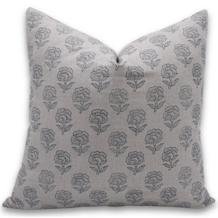 Housses de coussin en lin Floral