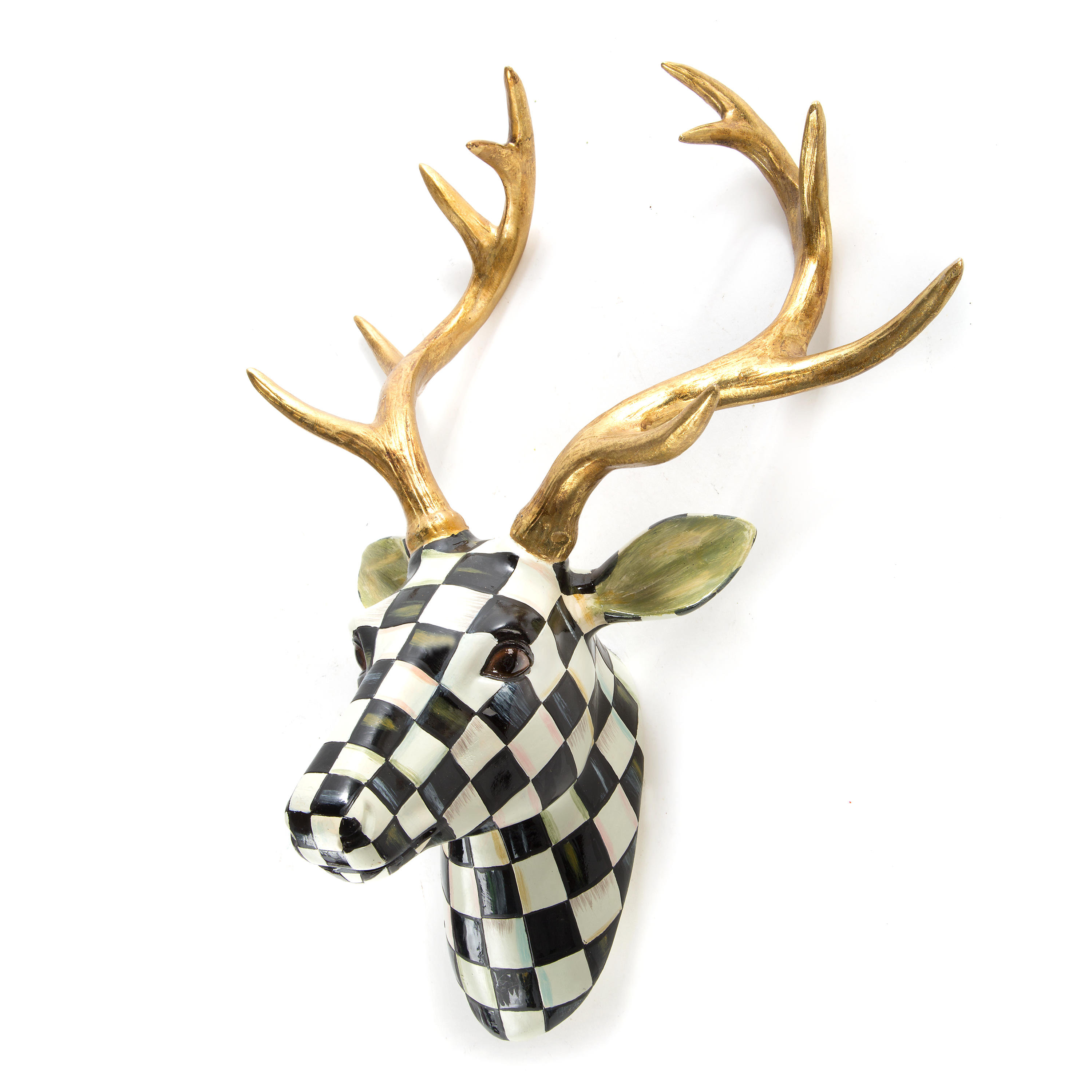 Mackenzie Childs Deer Small Wall Decor-2 Colors