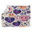 Botanical Fleece Throw Blanket - Graphics Throws for Sofas or Beds