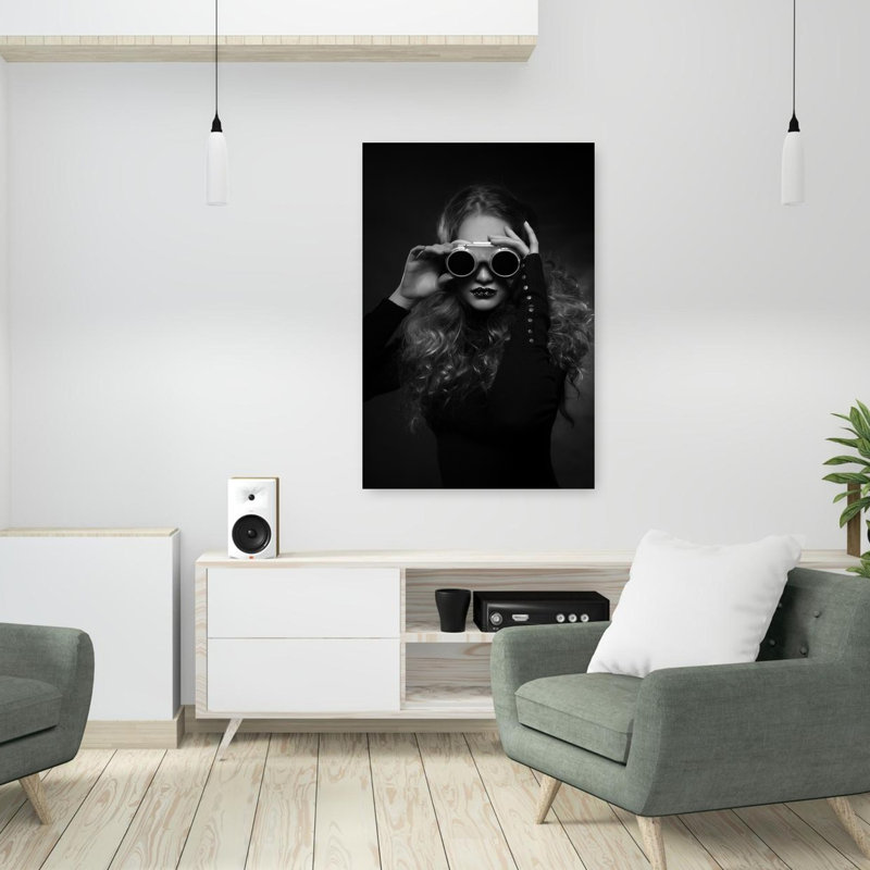 Art contemporain rétro, art rétro, H 36 po x l 24 po