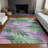 Machine Washable Indoor/Outdoor Claudian ACN1496 Sage Rug-103146865