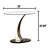 Wadena Glass Top End Table