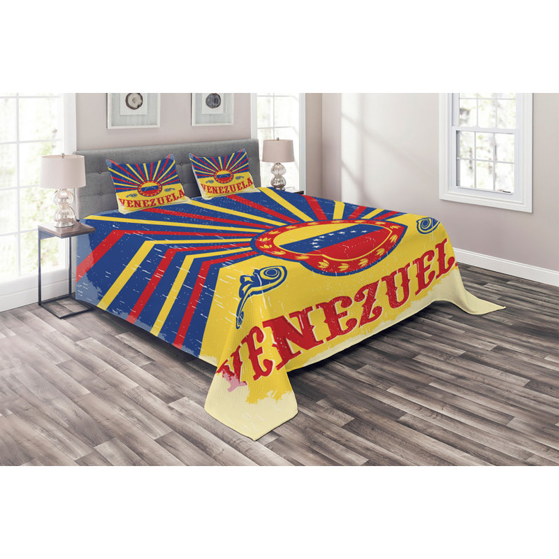 Eclectic Polyester Coverlet