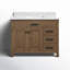 Ensemble de meuble-lavabo simple 42 po Ajiya-95866844-95866842