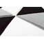 Tapis noir / gris à motif géométrique Mccampbell-31653885