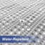 Gradient Ombre Button Hole Waffle Shower Curtain-574893555