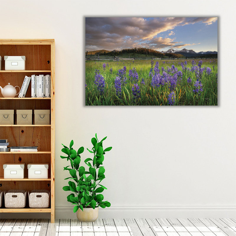 Camas Meadows - reproduction d'art sur toile, H 20 po x l 30 po