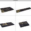 Tapis lavable 9 po x 12 po, à poils courts et antidérapant
