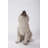Howling Wolf Pup Statue