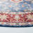 Deblois Oriental Blue/Rust Area Rug-839811582