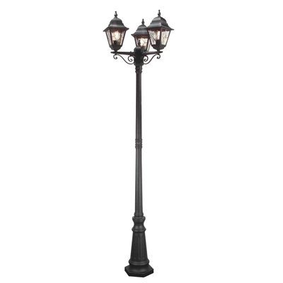 Verdigris Transparent Lamp Post (Full)