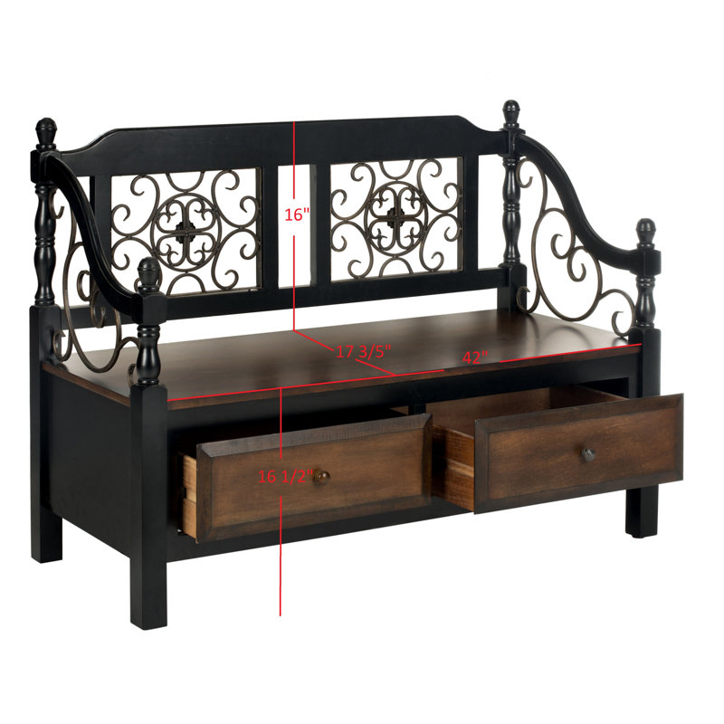  banc De Rangement En Bois Forrest