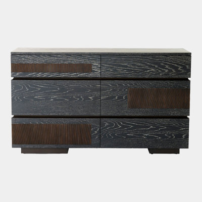 Commode Brésil - chêne cérusé noir