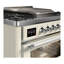 Majestic III Series 36 Inch Dual Fuel Range with 6 Sealed Burners, Griddle, in Glossy Black (Natural Gas, Brass Trim)-996369056-996369085-996369098