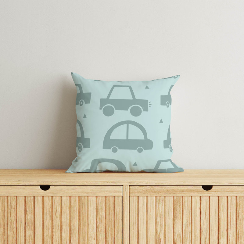 Coussin Driveway, H 20 po x l 20 po, Bleu clair
