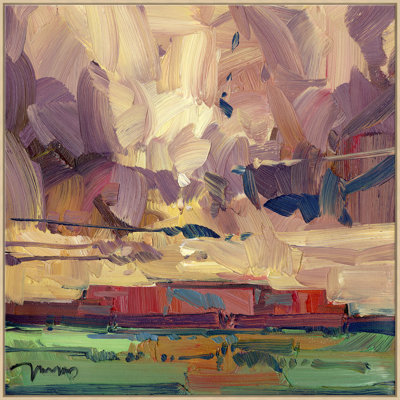 Coucher de soleil citron - Grand