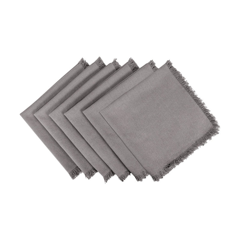 Ensemble de serviettes 6 pièces Laszlo, gris