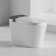 Smart Bidet Toilet with Built-in Tank, Auto Open/Close Lid, Blackout Flush, Heated Seat, Warm Wash, 1.08GPF Auto Flush, Filtering TECH, Foam Shield, Advanced