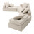 Modular Sectional Sofa Convertible Compressed Couch