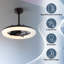 Ventilateur de plafond à DEL à intensité variable et mobile 21,5 po Piero 21,5 po Piero-85693798-85693794