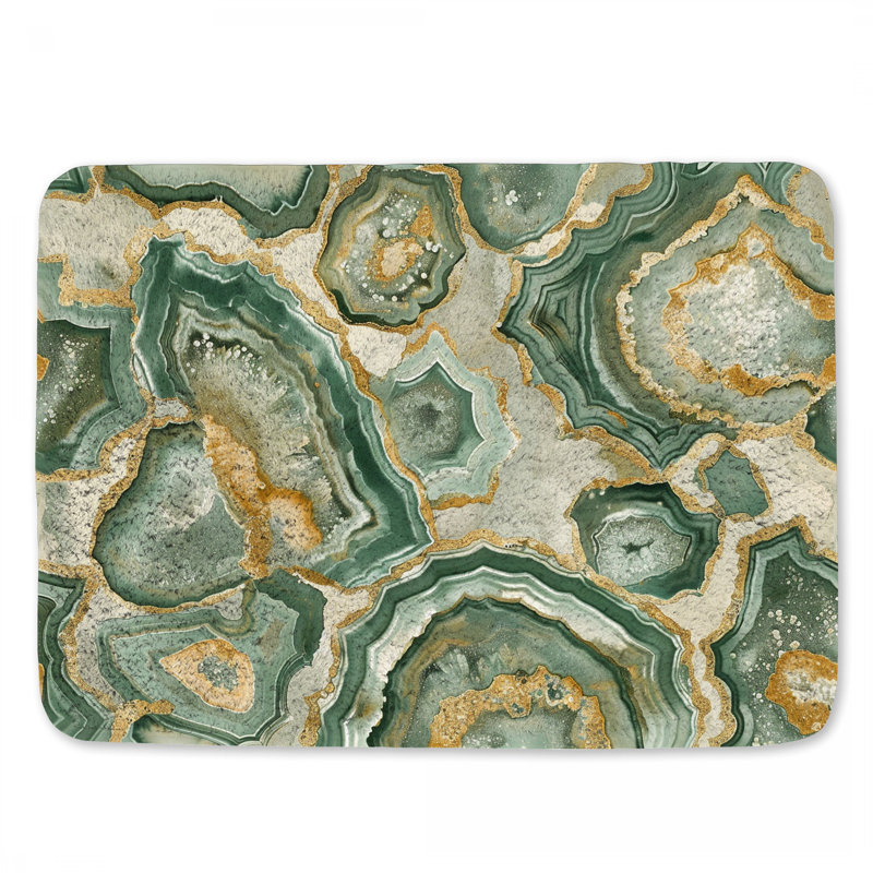 Tapis de bain en microfibre / microsuède, L 17 po x L 24 po