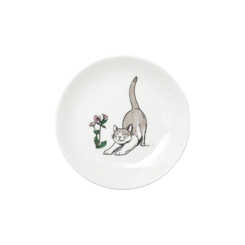 Thibaud Herem Objet 5" Plate (Cat)