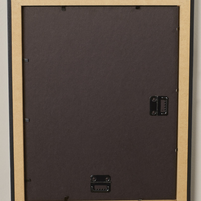 Happel Matte Picture Frame, 8" W x 10" H, Black
