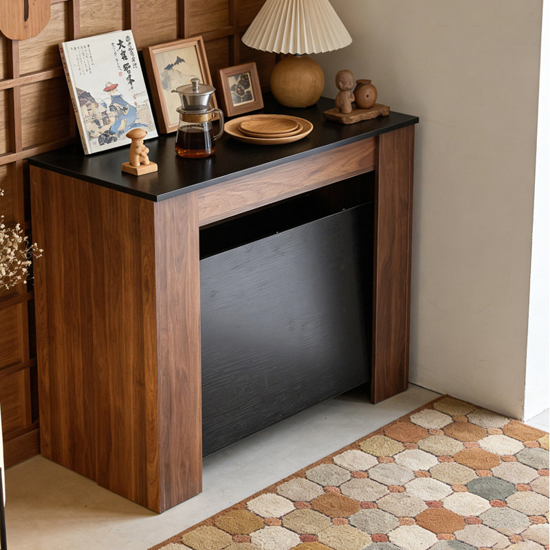 Multifunctional extendable console table