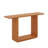 Elegant Minimalist Console Table With Curved Corners-120877051