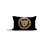 Folksy Lion  Rectangle Throw Pillow