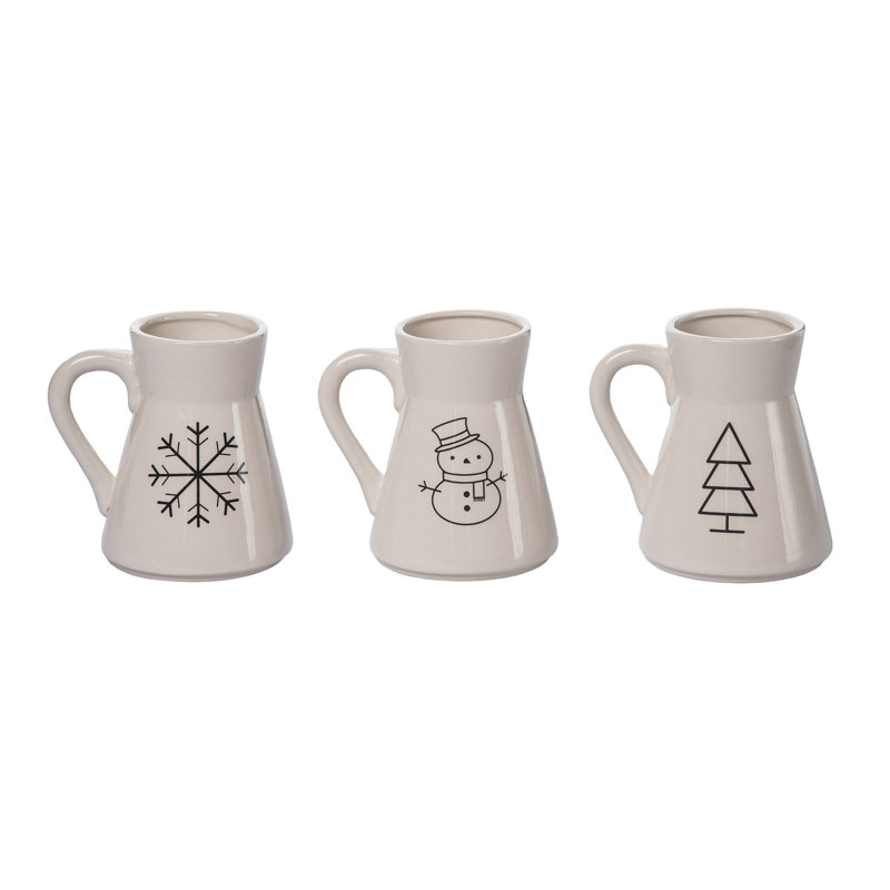 Ensemble de 3 tasses Dolomite Holiday Icon