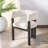 Lenita Boucle Dining Armchair