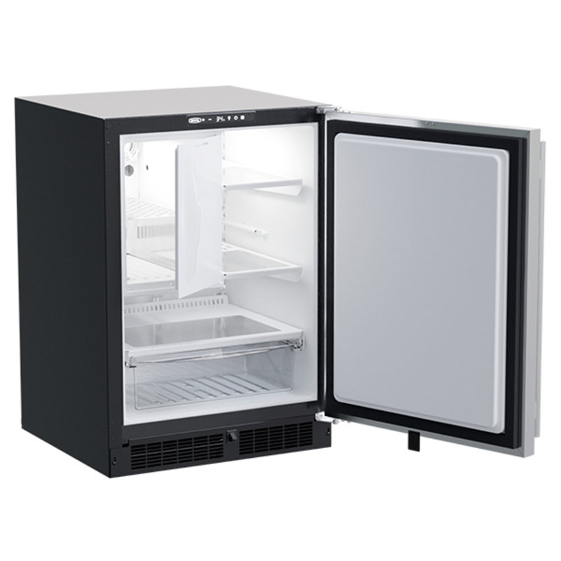 Marvel 24"W. Classic 4.9 Cu.Ft. Built-In Refrigerator Freezer - Stainless Steel