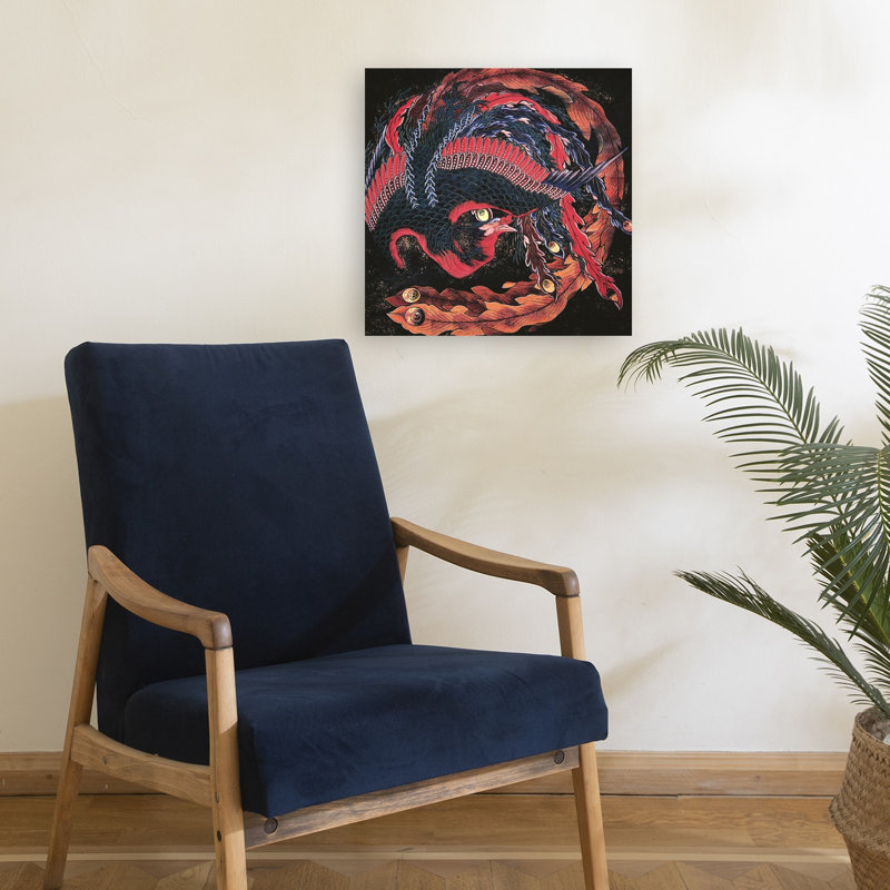Reproduction d'art mural Phoenix, H 18 po x l 18 po