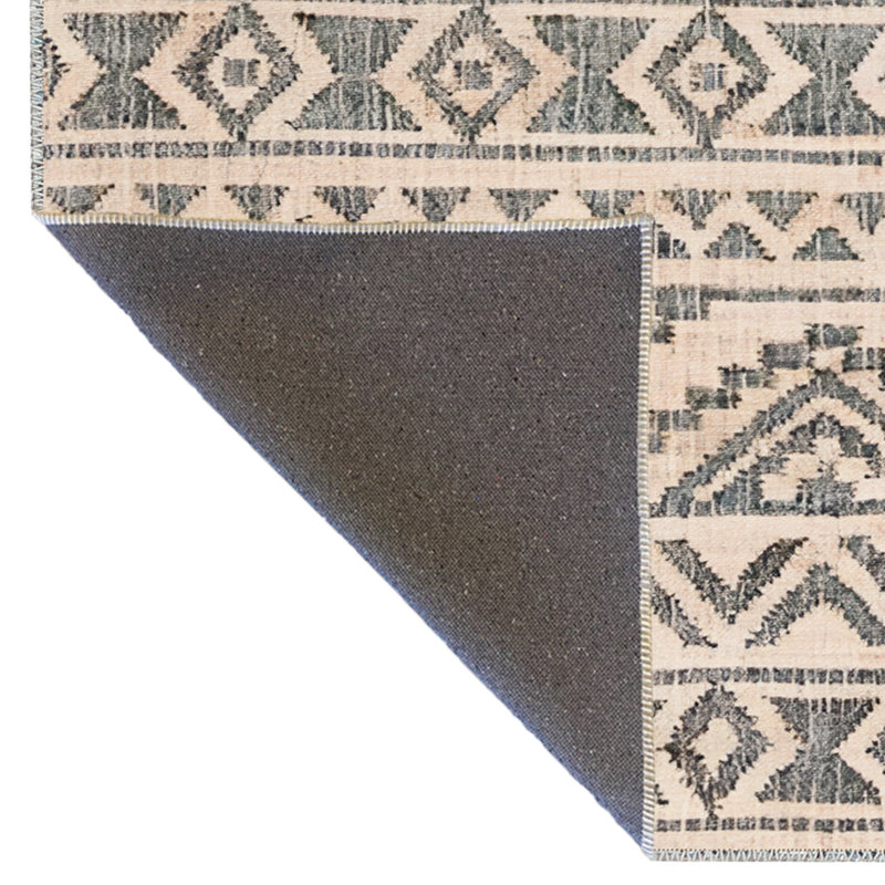 Sunit Performance Washable Geometric Indoor / Outdoor Rug, Rectangle 5' x 8'3"
