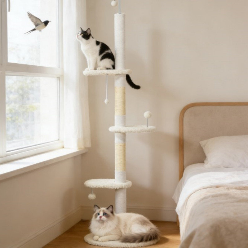 Arbre à chat du sol au plafond