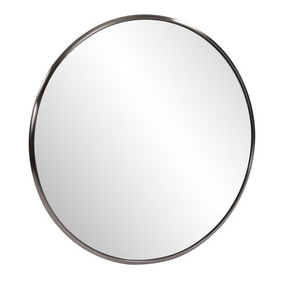 Yorkville Round Stainless Steel Mirror