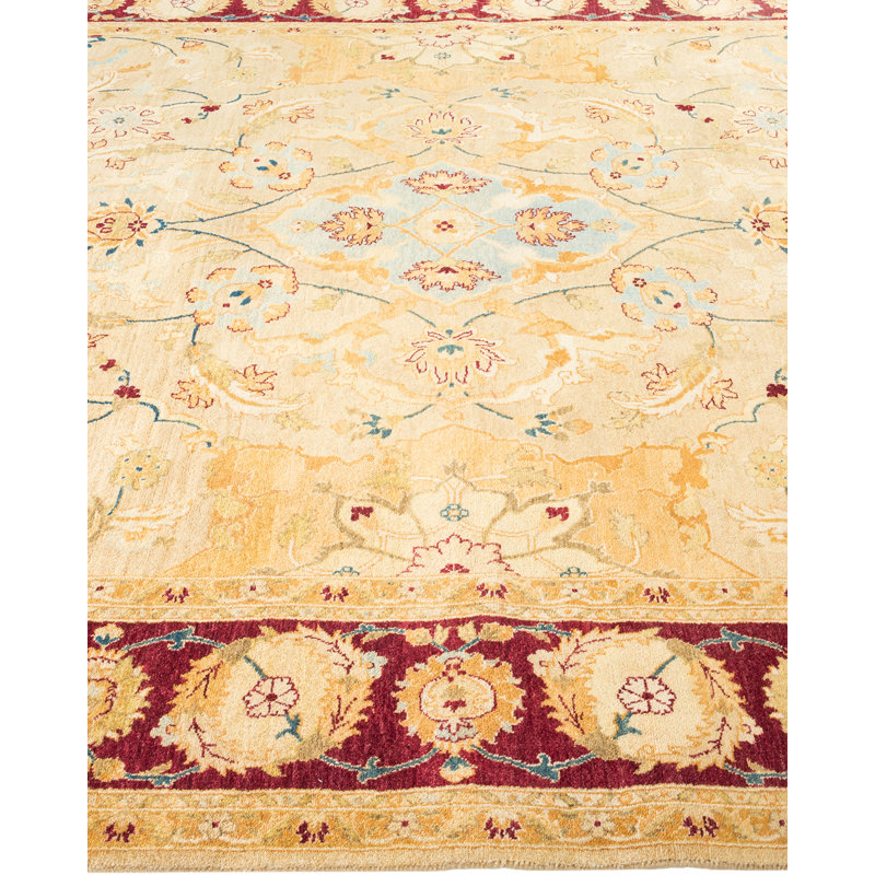 Classic One-of-a-Kind 6' 2" X 8' 10" Hand Knotted Area Rug