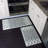 Geometric Non-Skid Kitchen Mat