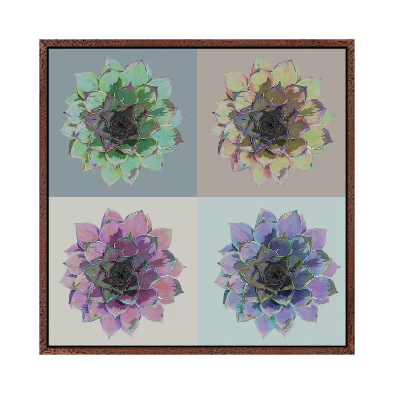 Elegant #4 by Rnob - Gallery-Wrapped Canvas Giclée on Canvas, 45.72 cm H x 45.72 cm W, Classic Wood Framed