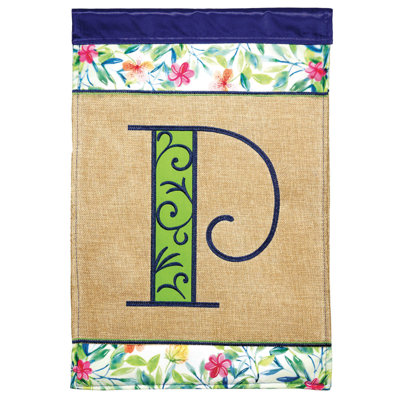 Drapeau de jardin en polyester 2 pi 1 pi 6 po x 1 pi Bitner