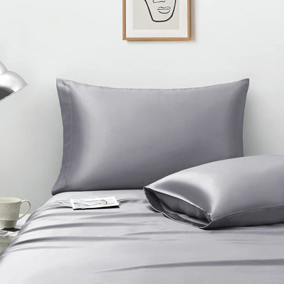 Satin Standard Pillowcase - Set of 2