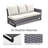 Kreda 7-Piece 8-Person Powder Coated Steel Outdoor Seating Group-958037137-958037136