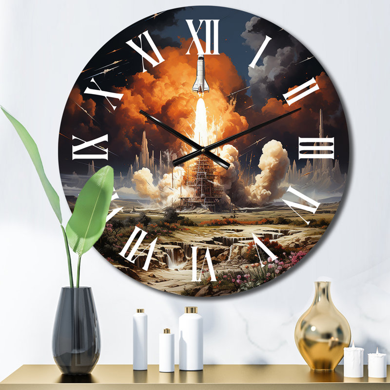 Courtnei - Horloge murale de transport, Moyenne