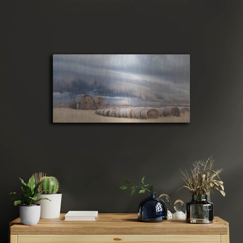 «Tornado Avertissement» par Lori Deiter, H 12 po x l 24 po