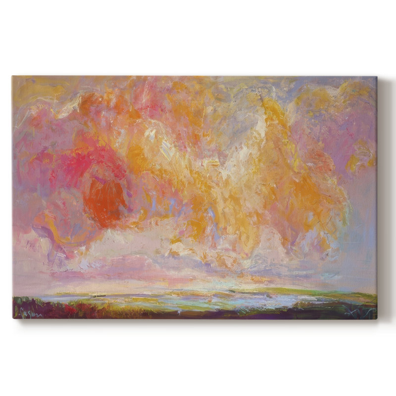 Avec un cœur joyeux - Cavas enveloppés de galerie, 40 x 60